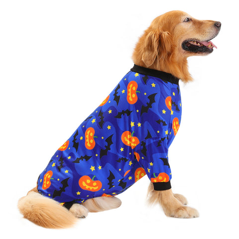 Halloween Dog Pajamas One Piece Jumpsuit Shirt for S-3XL Dogs