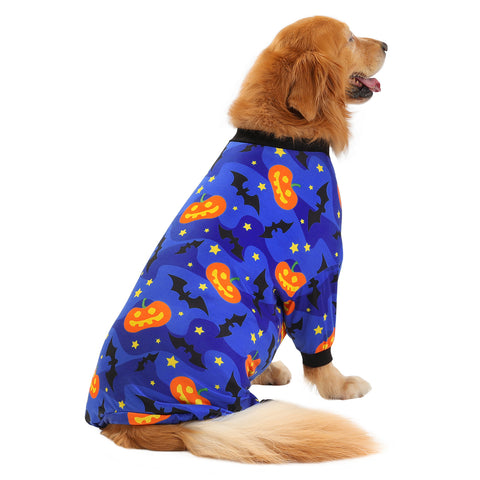Halloween Dog Pajamas One Piece Jumpsuit Shirt for S-3XL Dogs