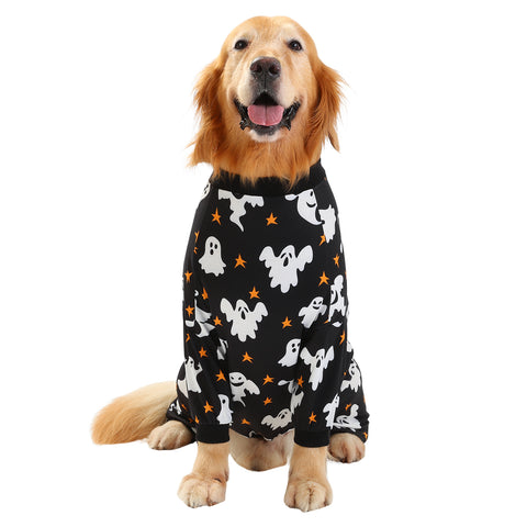 Halloween Dog Pajamas One Piece Jumpsuit Shirt for S-3XL Dogs