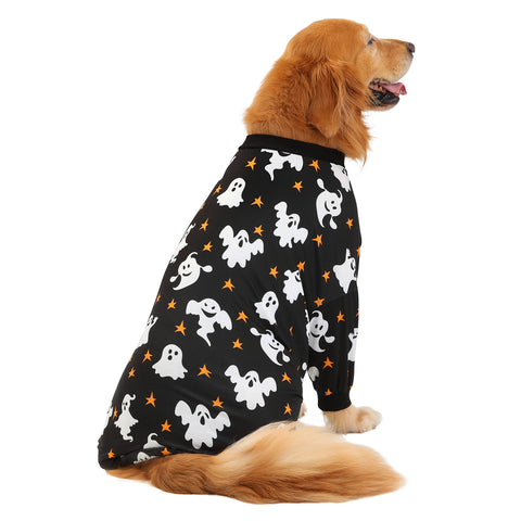 Halloween Dog Pajamas One Piece Jumpsuit Shirt for S-3XL Dogs