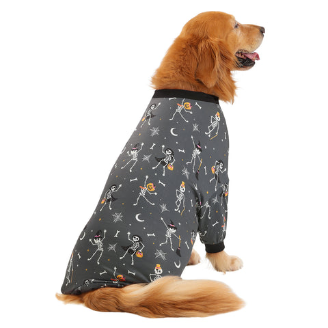 Halloween Dog Pajamas One Piece Jumpsuit Shirt for S-3XL Dogs