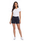 Women's Stretch Twill 5" Chino Shorts in Navy Blue