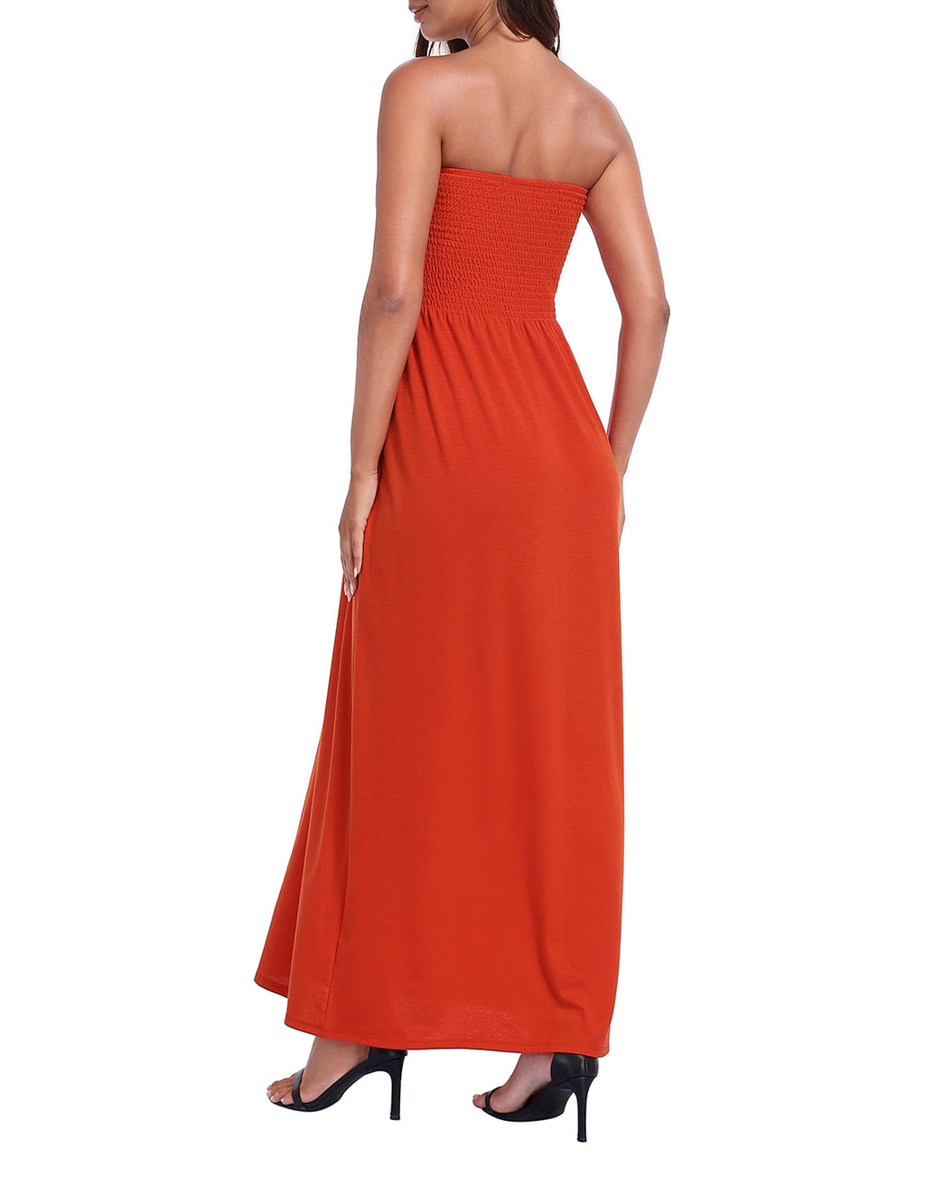 Strapless Summer Maxi Dress