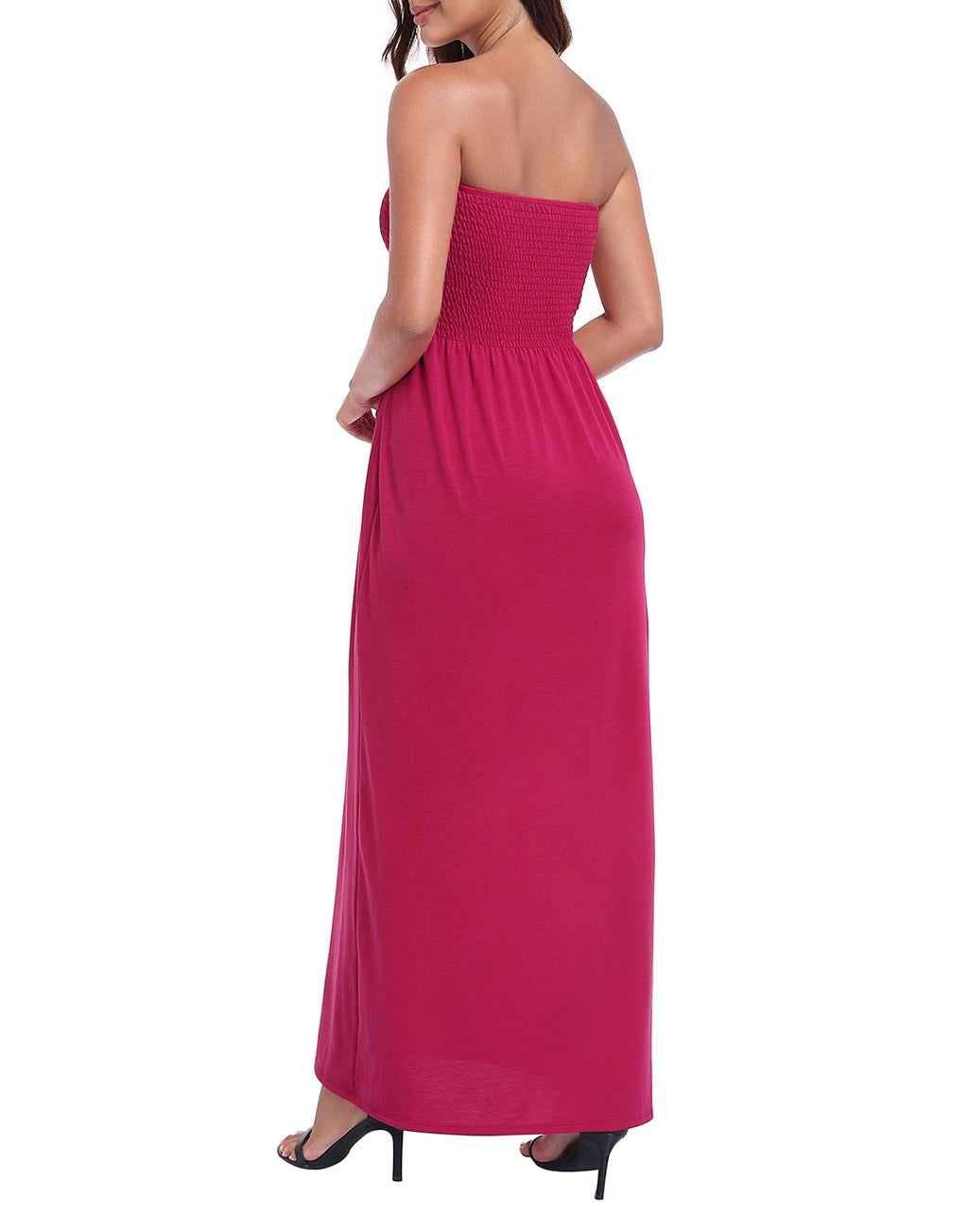 Strapless Summer Maxi Dress