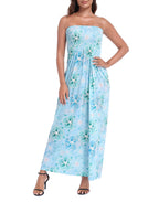 Strapless Summer Maxi Dress