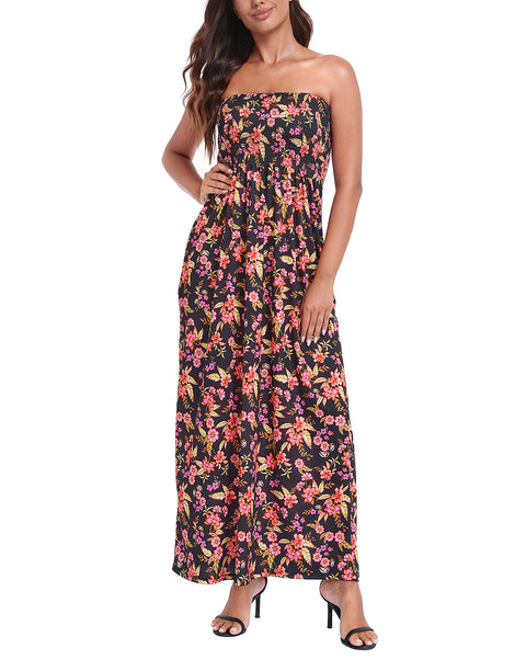 Strapless Summer Maxi Dress
