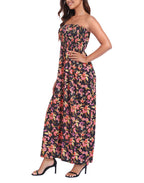 Strapless Summer Maxi Dress