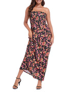 Strapless Summer Maxi Dress