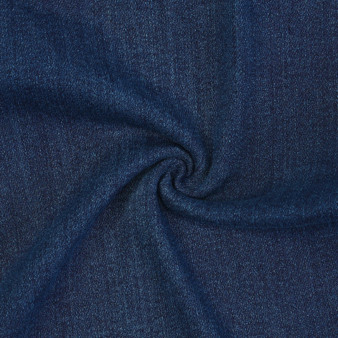 Plus Size Pull On Capri Jeans 21" Inseam Slim Fit Cropped Stretch Denim Capris with Pockets