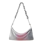 Metallic Mesh Evening Bag