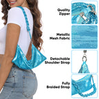 Metallic Mesh Evening Bag