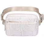 Cross Body Belt Bag 2L Fanny Pack with Adjustable Strap