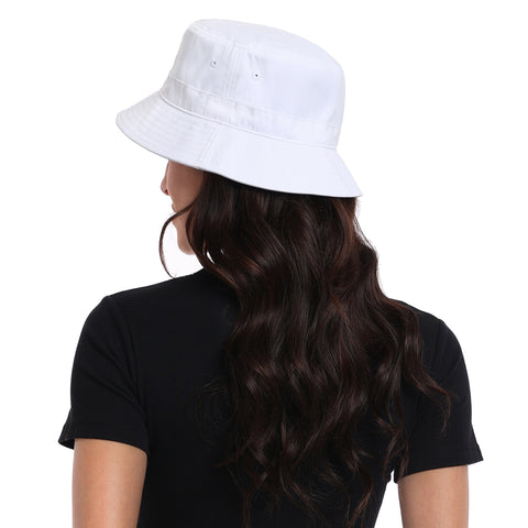 Unisex Print and Solid Beach Bucket Hat