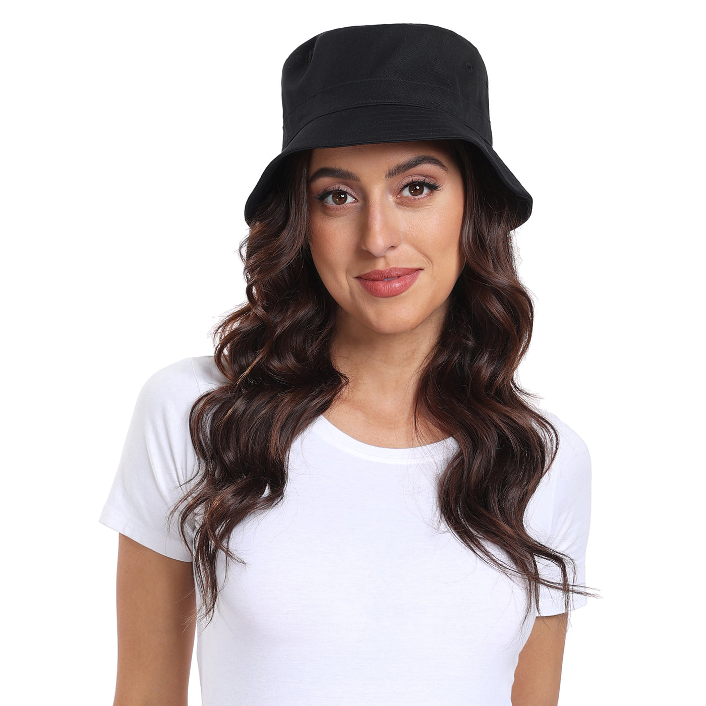 Unisex Print and Solid Beach Bucket Hat