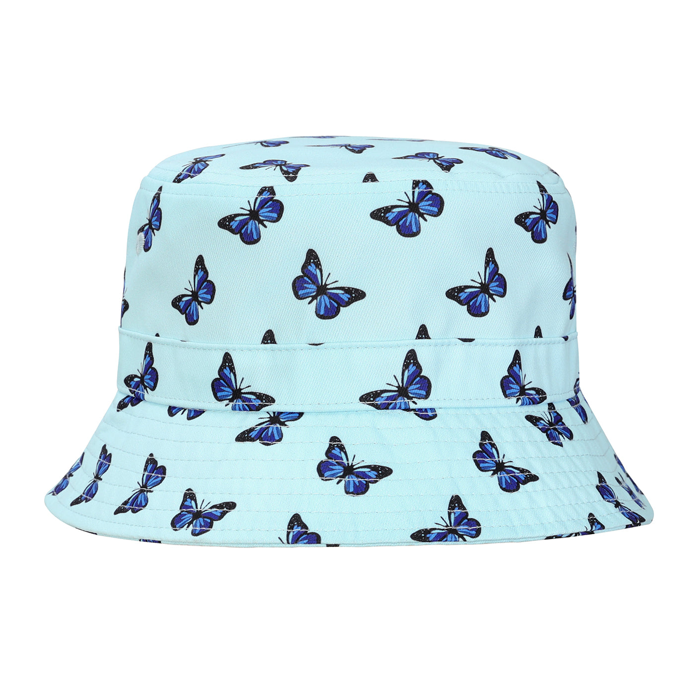 Unisex Print and Solid Beach Bucket Hat