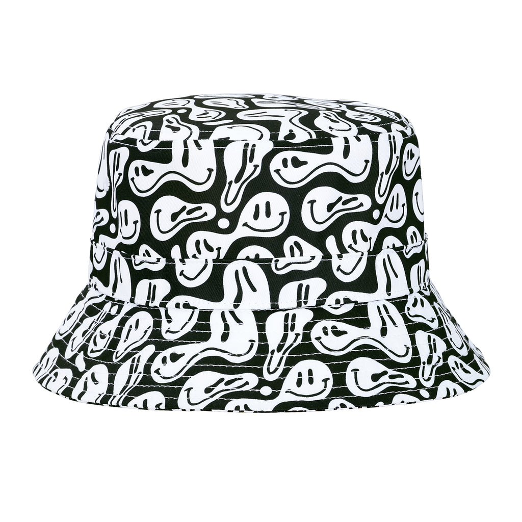 Unisex Print and Solid Beach Bucket Hat