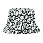 Unisex Print and Solid Beach Bucket Hat