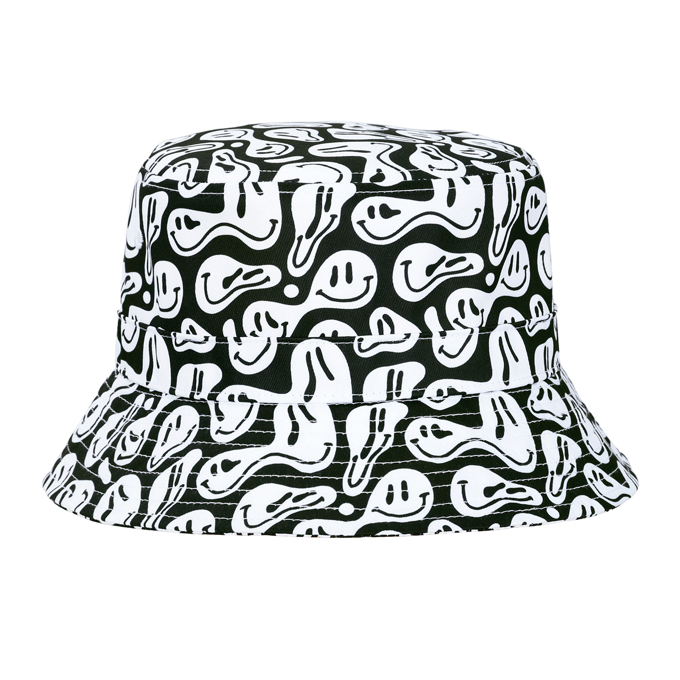 Unisex Print and Solid Beach Bucket Hat