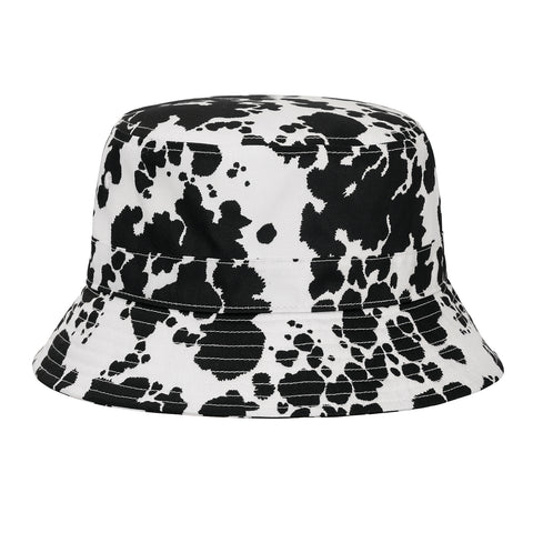Unisex Print and Solid Beach Bucket Hat