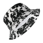 Unisex Print and Solid Beach Bucket Hat