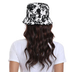 Unisex Print and Solid Beach Bucket Hat