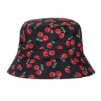 Unisex Print and Solid Beach Bucket Hat