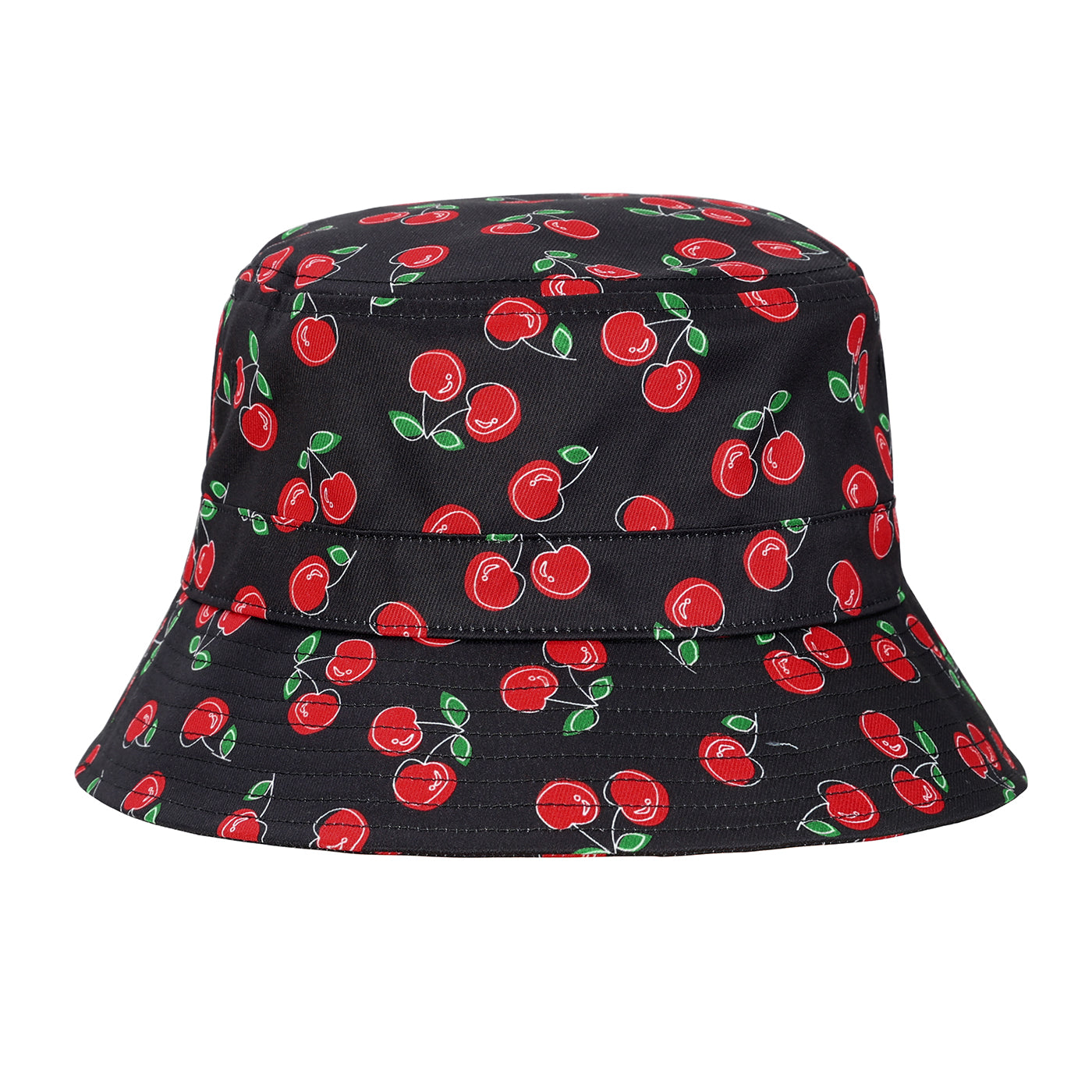 Unisex Print and Solid Beach Bucket Hat
