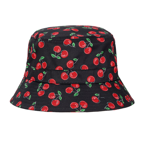Unisex Print and Solid Beach Bucket Hat
