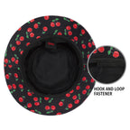 Unisex Print and Solid Beach Bucket Hat