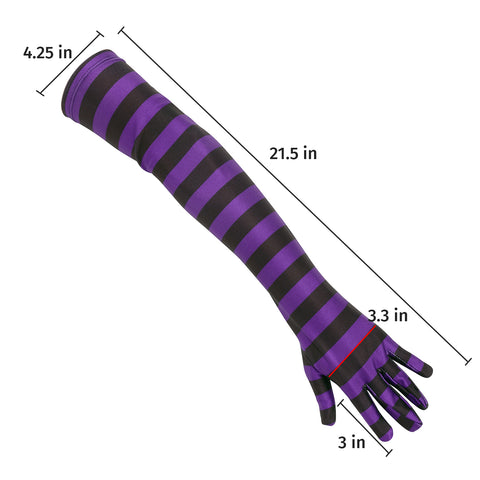 Satin Elbow Length Cosplay Opera Gloves