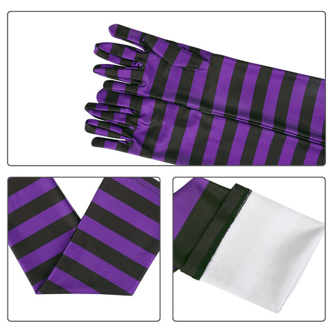 Satin Elbow Length Cosplay Opera Gloves