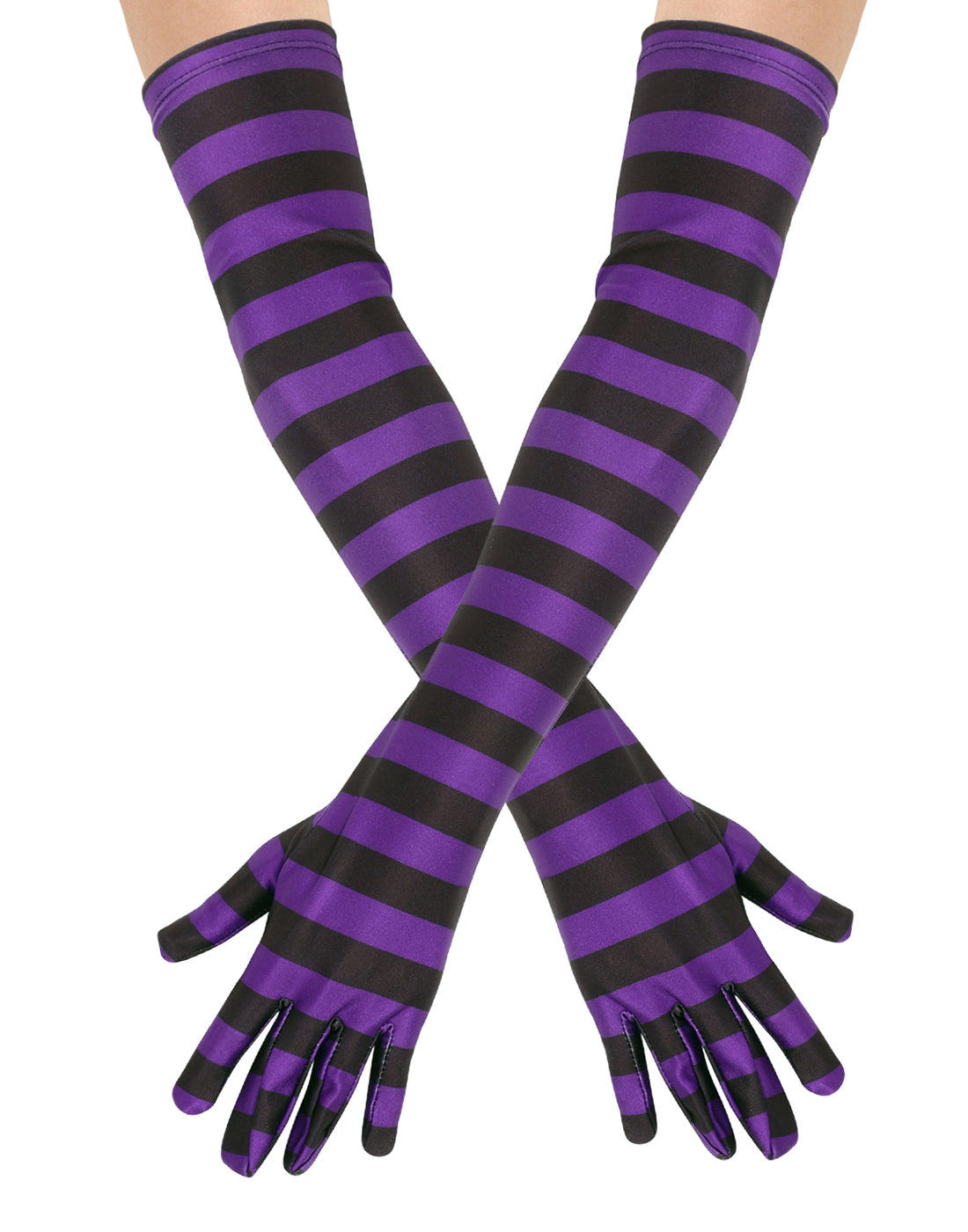 Satin Elbow Length Cosplay Opera Gloves