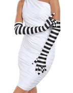 Satin Elbow Length Cosplay Opera Gloves