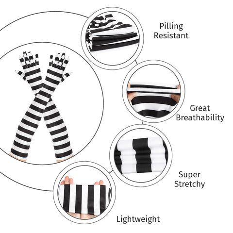 Satin Elbow Length Cosplay Opera Gloves