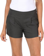 Women's Pull On Dress Shorts 3" Inseam with Pockets