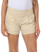 Women's Pull On Dress Shorts 3" Inseam with Pockets