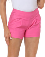 Women's Pull On Dress Shorts 3" Inseam with Pockets