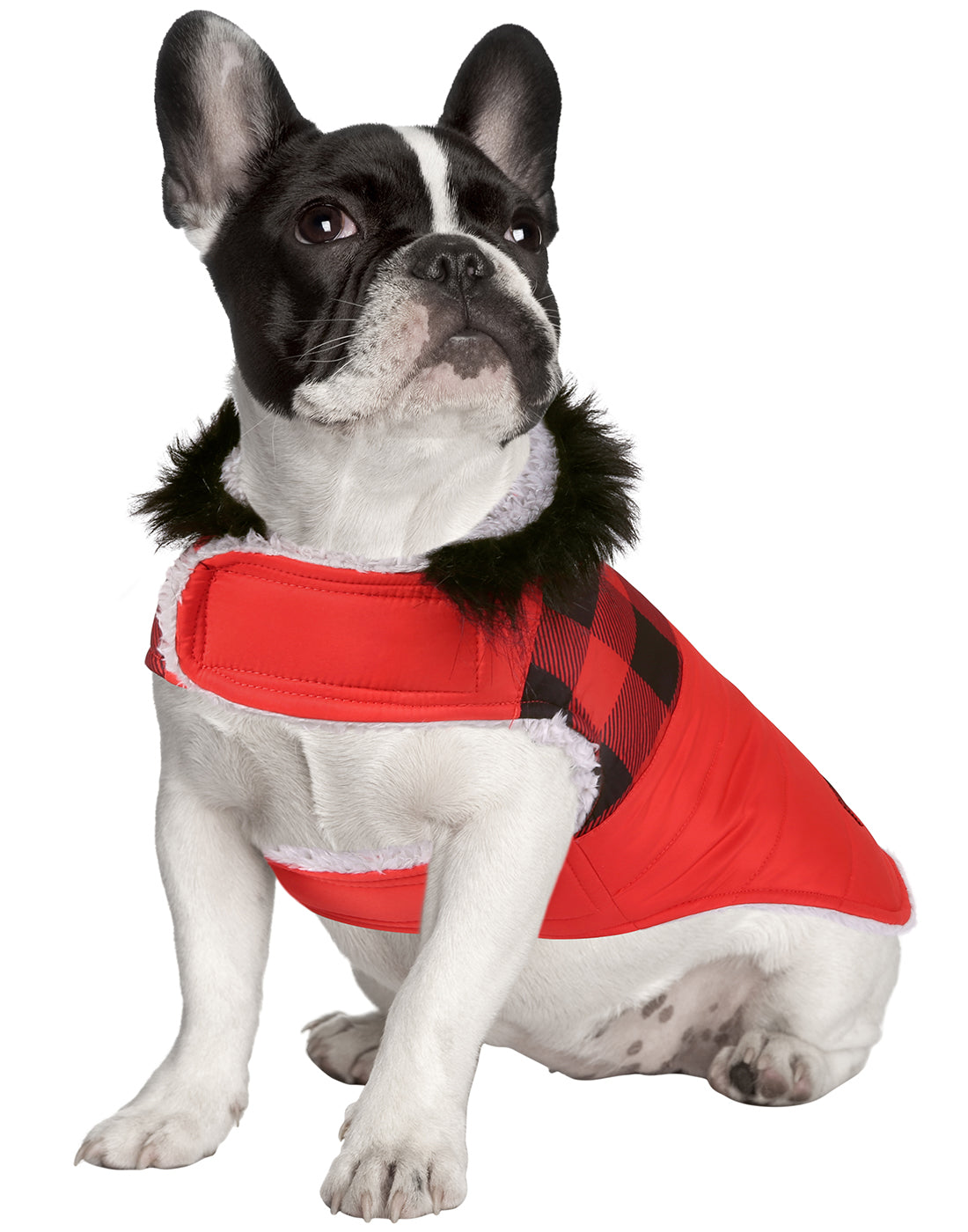 Dog Puffer Jacket with Harness Hole Secondary image