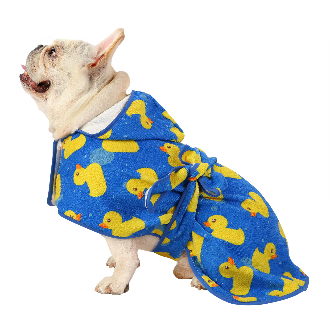 Dog Bathrobe Drying Towel with Hood Main image