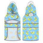 Blue Sailor Duck Dog Raincoat Clear Hood – alternate view