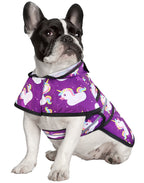 Patterned Dog Raincoat with Hood