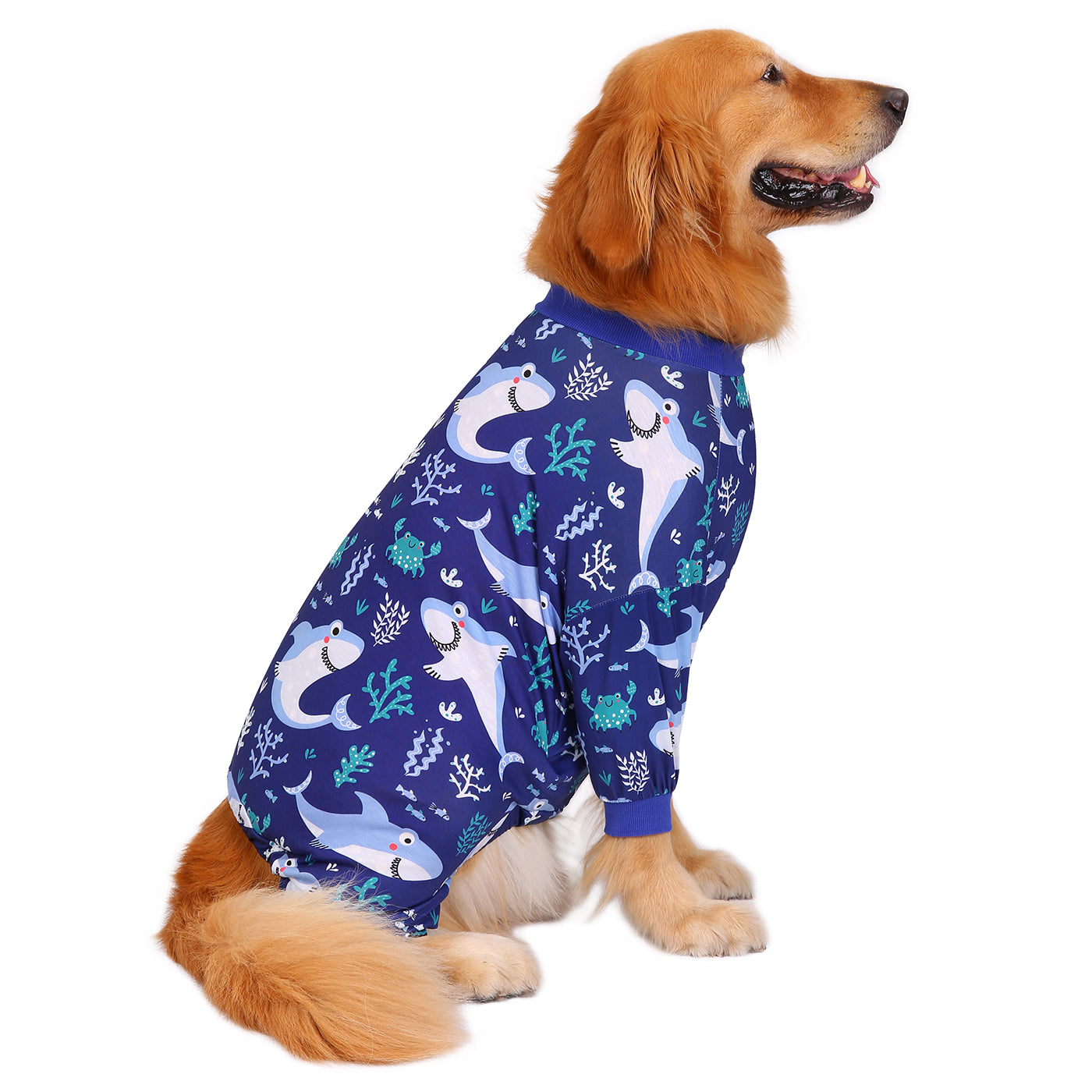 Dog Pajamas One Piece Jumpsuit PJs for M-3XL Dogs Main image