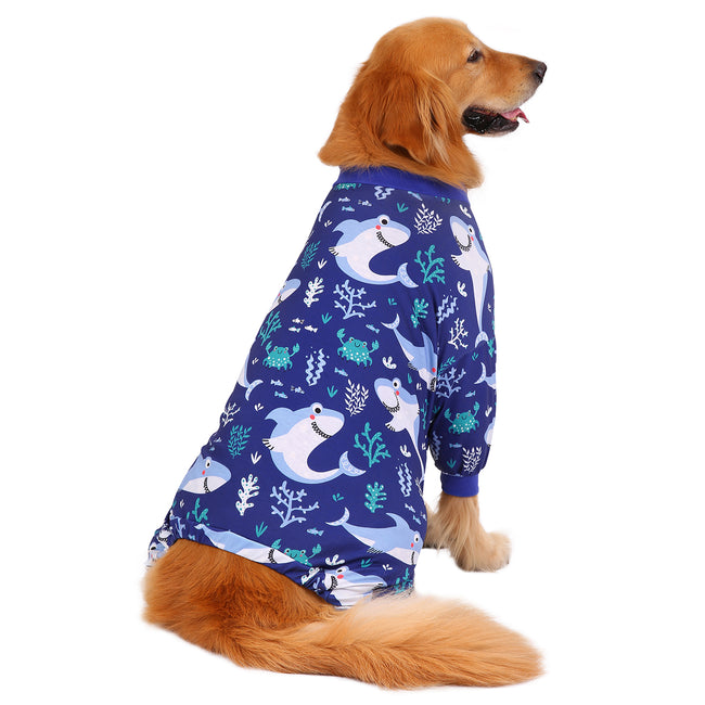 Dog Pajamas One Piece Jumpsuit M to 3XL – side view
