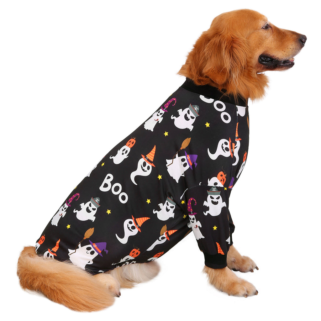 Halloween Dog Pajamas in Cute Ghosts