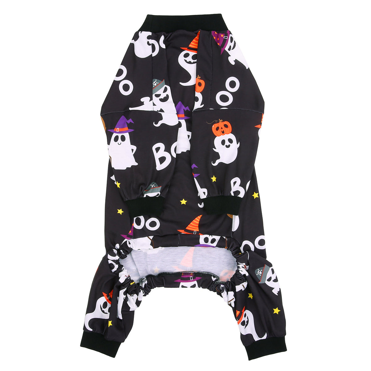 Halloween Dog Pajamas in Cute Ghosts – alternate view