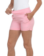 Pull-on Chino Shorts for Women with 4" Inseam