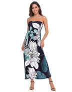 Strapless Summer Maxi Dress