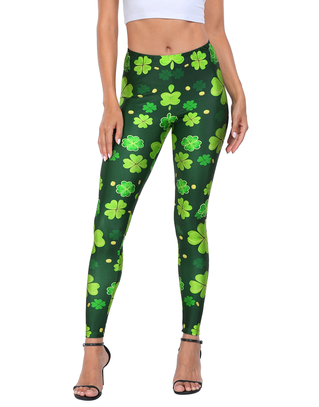 St. Patty's Day Graphic Leggings Main image