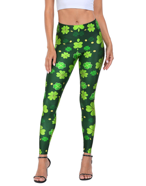 St. Patty's Day Graphic Leggings