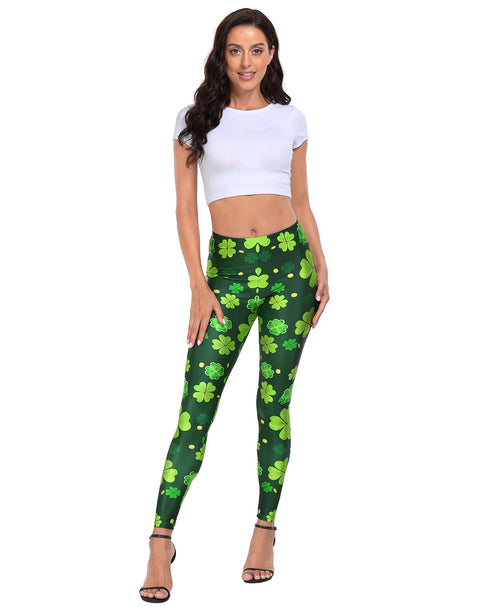 St. Patty's Day Graphic Leggings